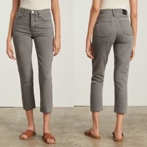 Everlane The 90s Cheeky Jeans Organic Cotton Women's Crop Light gray 29.